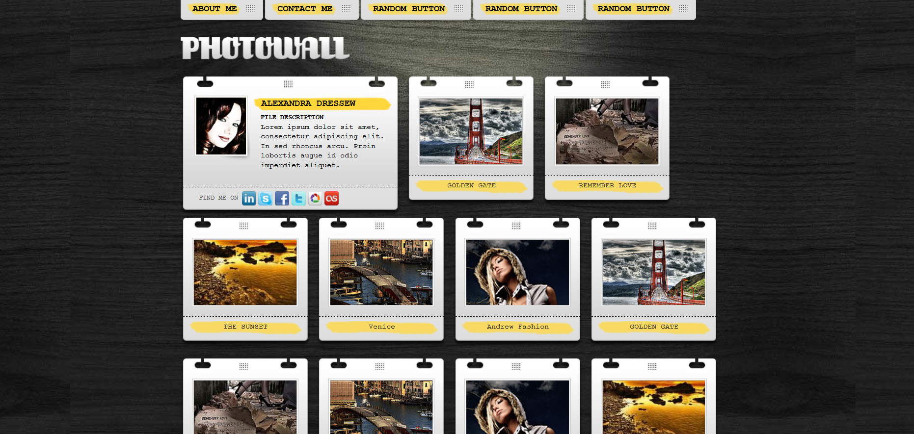 Шаблон сайта Дизайн №561