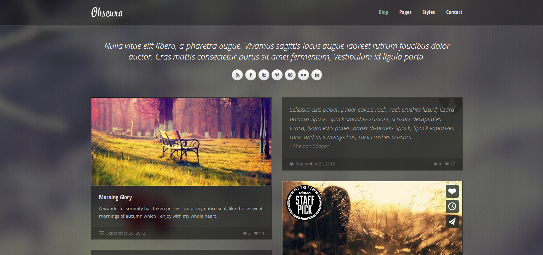 Шаблон сайта Природа №426